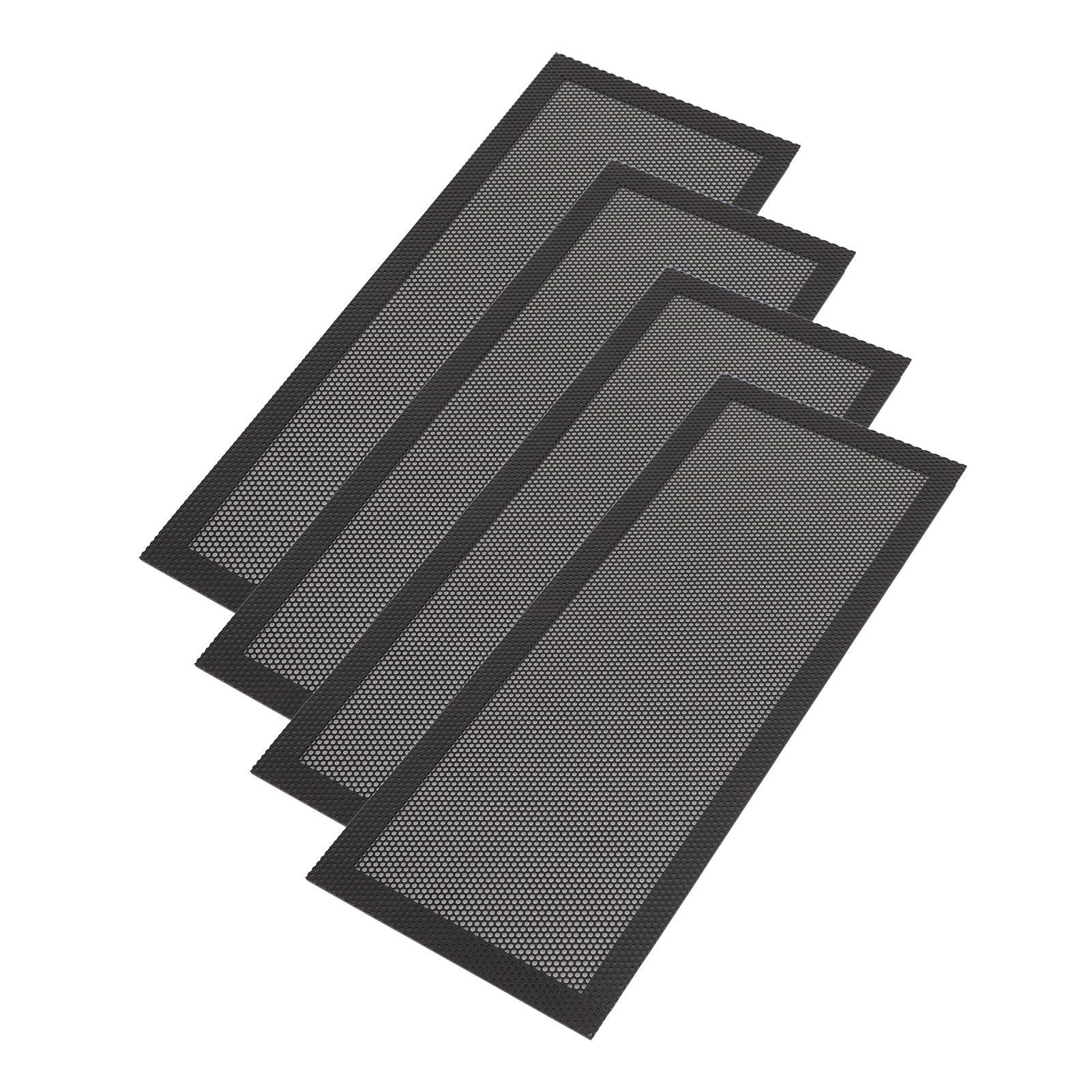 

4pcs Floor Vent Mesh Cover ПВХ Магнітний пилонепроникний підлоговий реєстраційний екран Кришка для домашньої стіни стелі