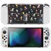 DLseego Snoopy OLED Case for Clear Transparent Switch OLED Model Switch Clear Separate PC Ultra Easy Full Colored Switch, Case, Cover, Case, Cover,