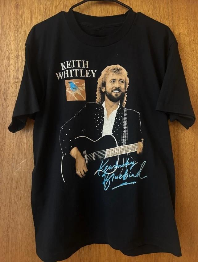 Rare Keith Whitley 100% Cotton Black S to 5XL Unisex Shirt PN423 Unisex T-Shirt XXXL