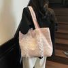 Summer New Fashion Large-capacity Tote Bag Women's Trend Shoulder Bag Simple Casual Commuter Bag