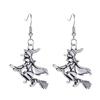 Skull Earrings Big Long Fashion Punk Jewelry for Women Girls Ladies Accessories