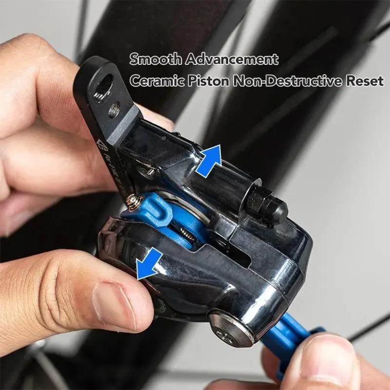 360 ° Rotatable Durable Steel Bicycle Brake Pad Spreading Tool Oil Pan Piston Reset Hydraulic Brake Caliper Piston Extension