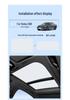 Volvo XC60/90/C40/V40 Sunroof Static Adsorption Heat Insulation Shade Curtain