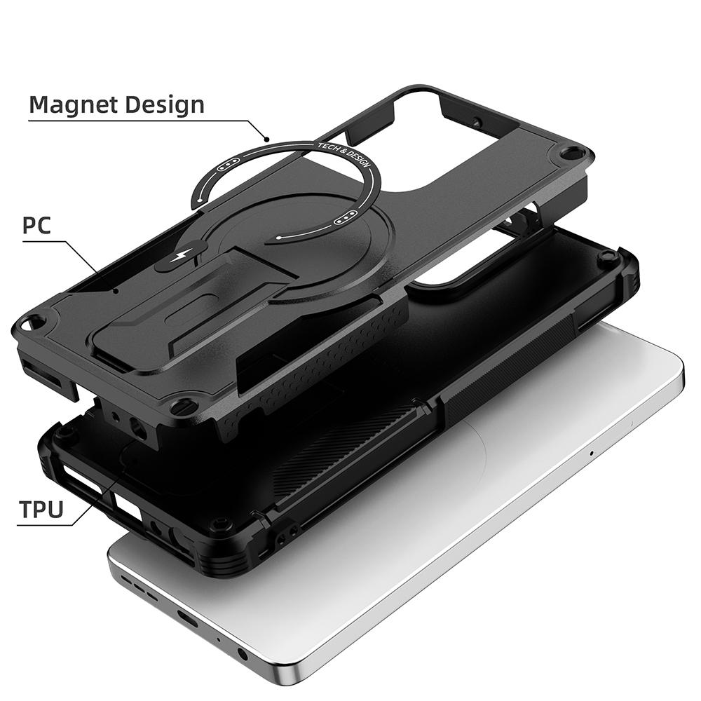 Kickstand Holder Heavy Case for MOTOROLA MOTO G Power 2026 Stylus 2026 G 5g Play Fashion Wireless Charge Phone Cover