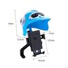 Bike Phone Mount Holder Cell Clip With Sun Visor Cute Adjustable Cradle Clamp