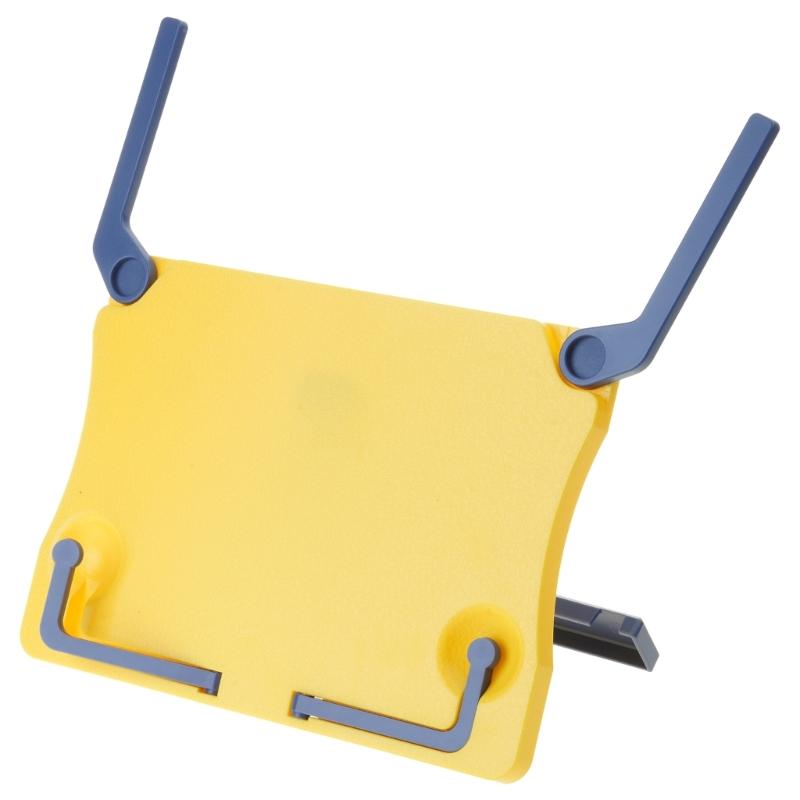 Desktop Sheet Music Stand with Page Clip Angles Adjustable Foldable Tabletop Music Stand 20.1x15.6cm Sheet Music Holder 1