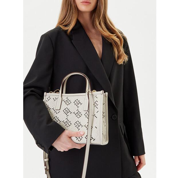 Bag Tommy Hilfiger Tommy Hilfiger Th City Mini AW0AW17500 Light Beige