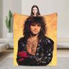 Bons Jovis Forever Tour Flanell-Kuscheldecke Decke für Zuhause Reise Weiche Steppdecke