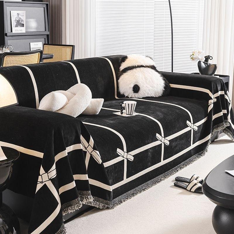 1pcs Chenille Sofa Covers Four Season Universal Anti Cat Scratching Couch Mat Hot Fashion Dustproof ArmChair Protector Towel