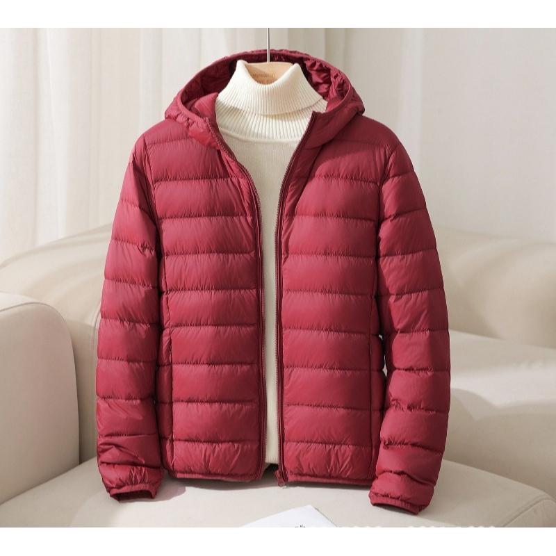 Women Puffer Jacket Plus Size 5XL 6XL 7XL New Spring Autumn Female Ultra Lightweight Packable Hooded Down Coats