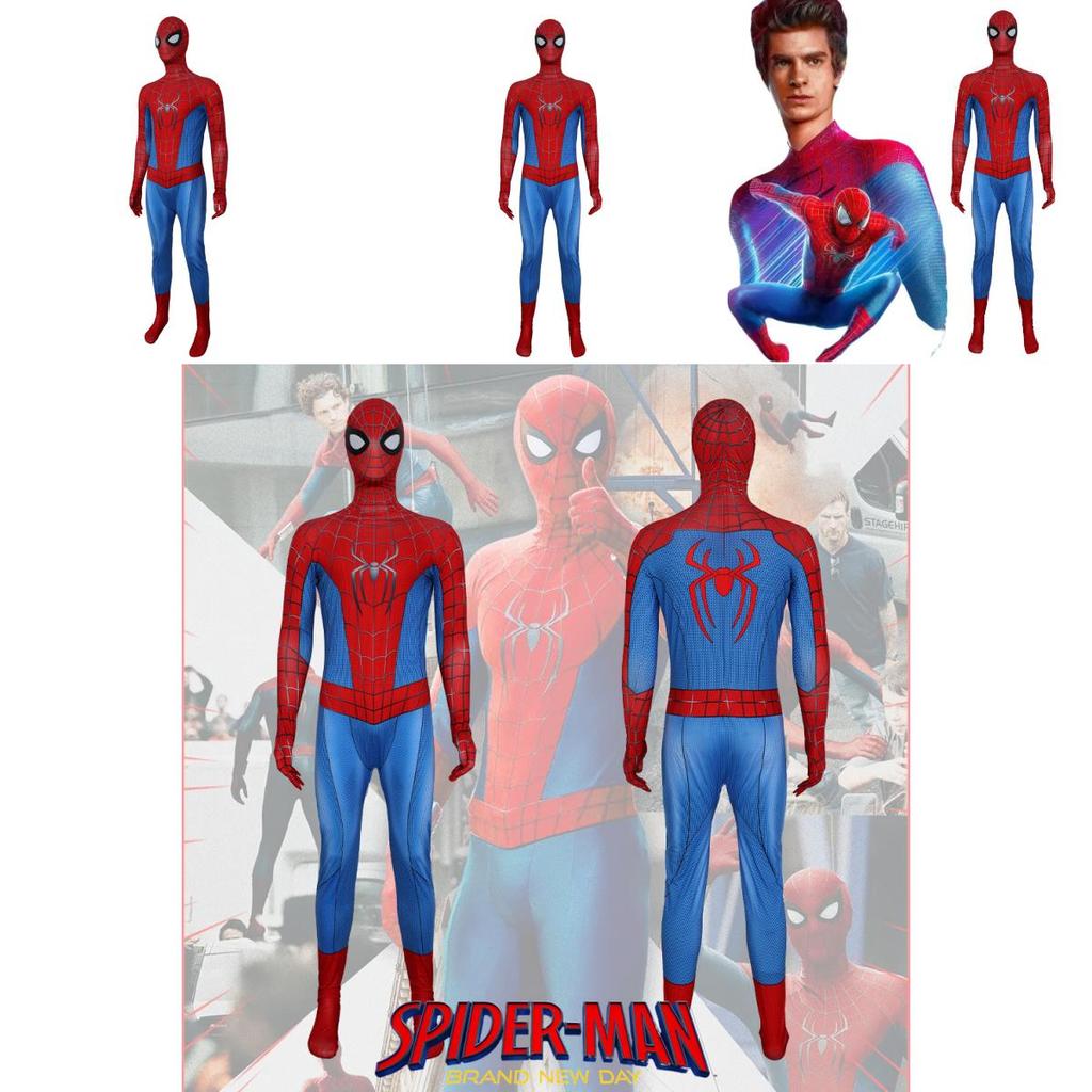 Spider Man 4 Cosplay Costume With Superhero Design For Halloween Party