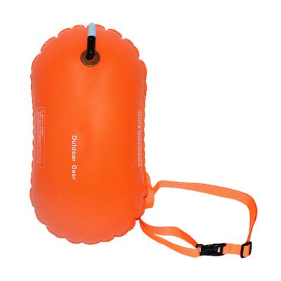 Singolo da nuoto facile da gonfiare galleggiabilità da nuoto 8 kg 48x29 cm Vitality Orange