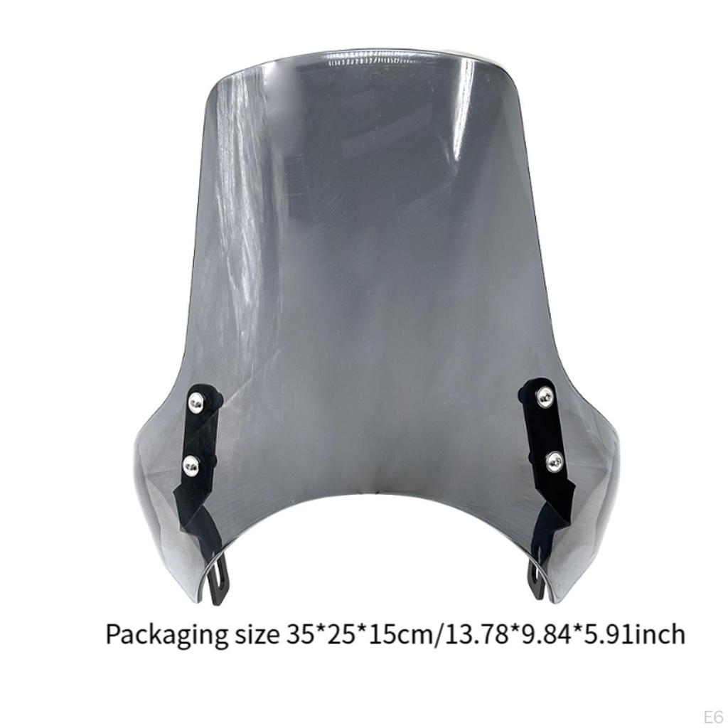 Motorcycle Windshield Windscreen Replacment Sturdy Professional Easy To Install Protection Wind