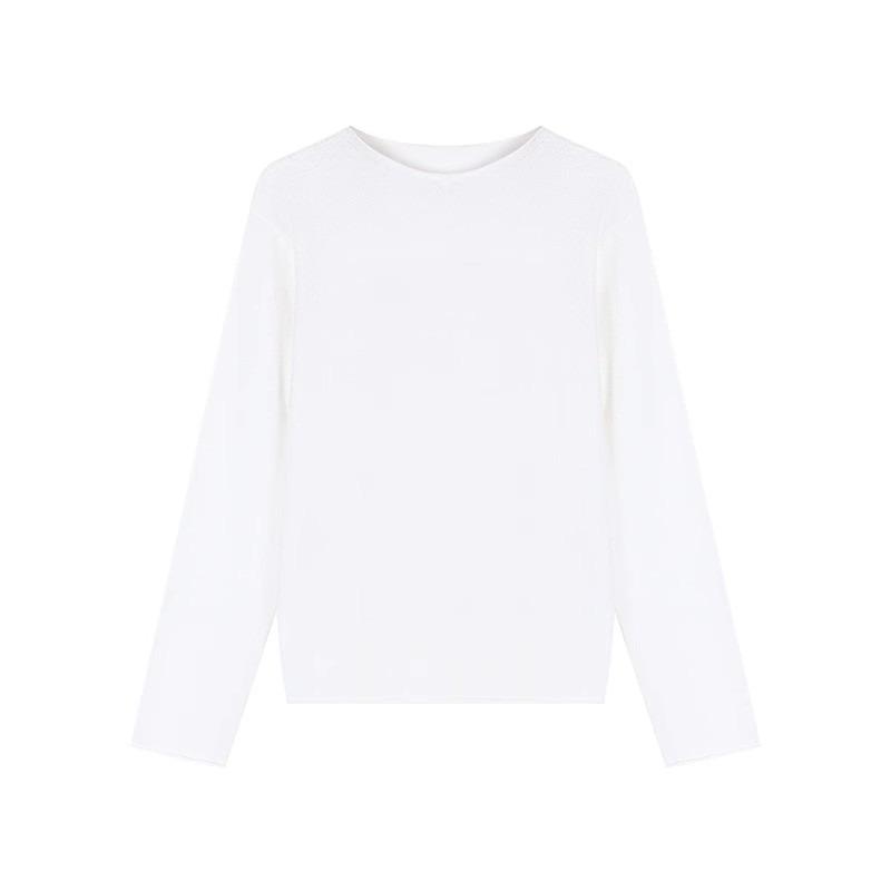 Early autumn knitted sweater, new bottoming shirt, long-sleeved thin top inside, autumn and winter high-end sweater