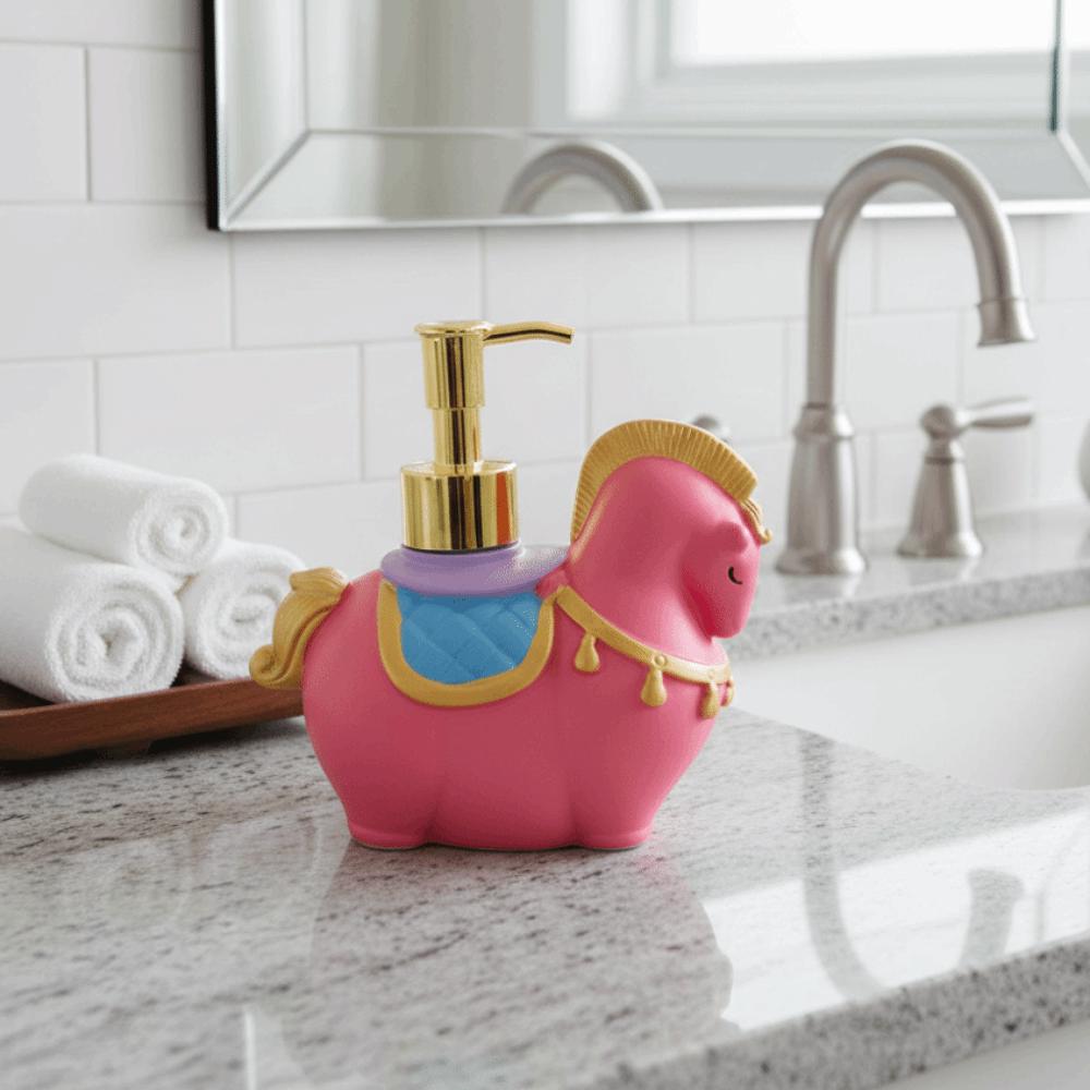 Vinyl Cartoon Hand Sanitizer Bottle Press Bottle Shampoo Soap Dispenser  Children/Kids