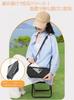 compact folding chair with integrated storage shoulder strap and Made of aluminum 120kg weight Ideal for outdoor and emergency Includes Japanese
