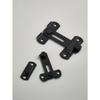 Metal Security Door Latch - Sturdy Heavy-Duty Lock for Barn & Sliding Doors, Anti-Theft Protection, Industrial Strength Hardware,