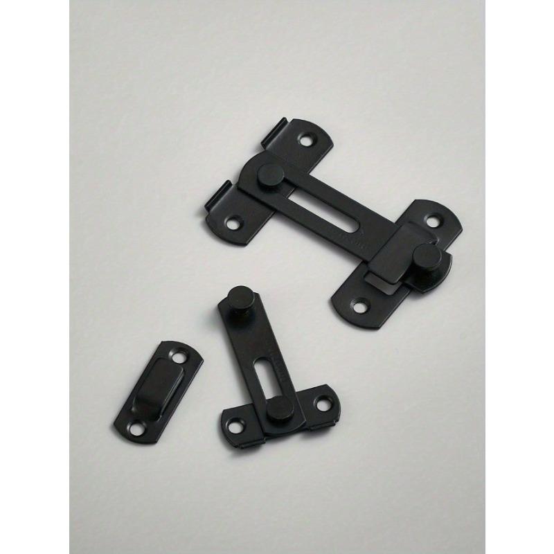 Metal Security Door Latch - Sturdy Heavy-Duty Lock for Barn & Sliding Doors, Anti-Theft Protection, Industrial Strength Hardware,