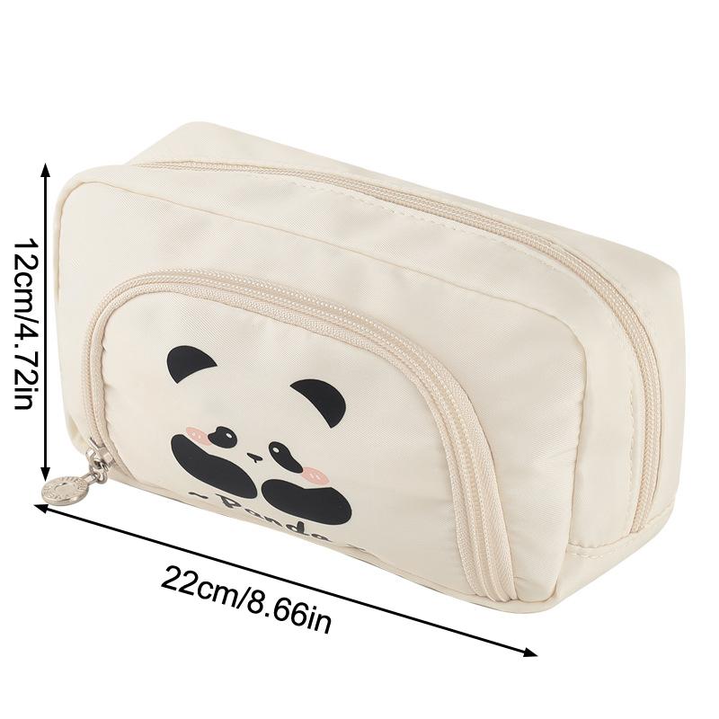 Kawaii Pen Bag Cartoon Student Pencil Box Stationery Case Large Capacity Cosmetics Storage Bag Student Gifts