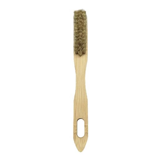Wooden Rock Climbing Brush Ergonomic Handle Thick Boar Bristles Portable Indoor Outdoor Climbing Bouldering Brush Cleaning Tool