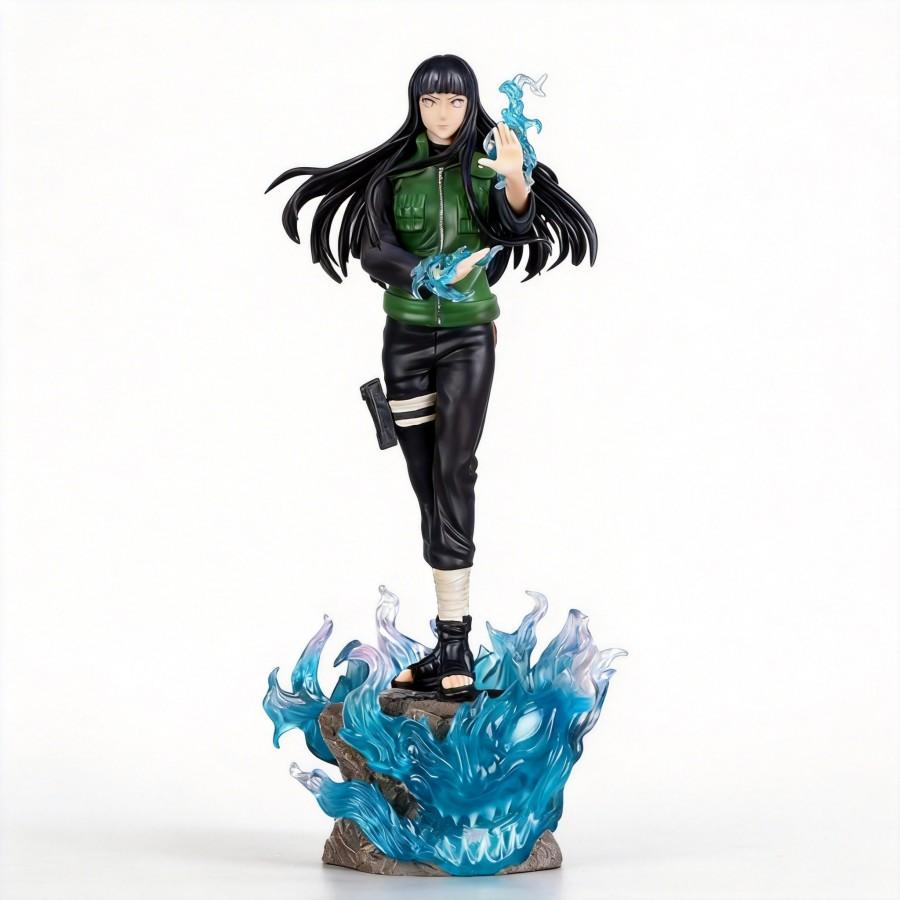 Naruto Hinata Hyuga Figure Boxed 34cm Anime Decoration Desktop Ornament Gift for Fans Collection