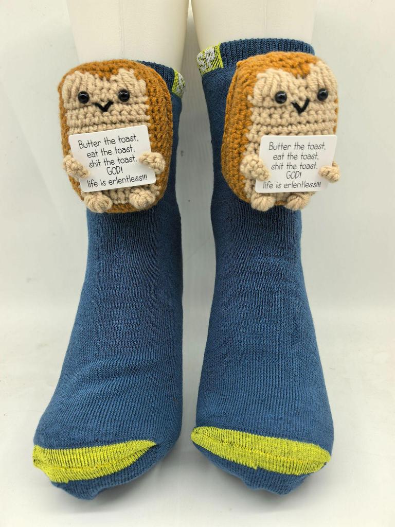 Cozy Christmas Animal Knitted Socks - Warm and Cute for Autumn and Winter