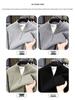 850g Men's Heavyweight Stand Collar Zipper Knit Sweater - Winter Warm Base Layer for Mid-Aged and Young Adults.