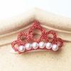 Glittering Crown Hair Clip for Small Pet Photography Daily Hair Styling Tool for Breeds Cats Everyday Wear Party Props