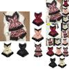 Luxurious Women Lingerie Silk Lace Robe Dress Babydoll Nightdress Sleepwear Set