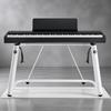 U-Shaped Keyboard Stand Stable Support Cylindrical-Frame for Stage, Keyboardists
