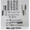 3D Chrome Silver Letters For Mercedes Benz W212 W213 E300 E320 E340 E350 E400 E430 E450 E500 E550 AMG CDI BLUETEC 4MATIC Emblems HG9