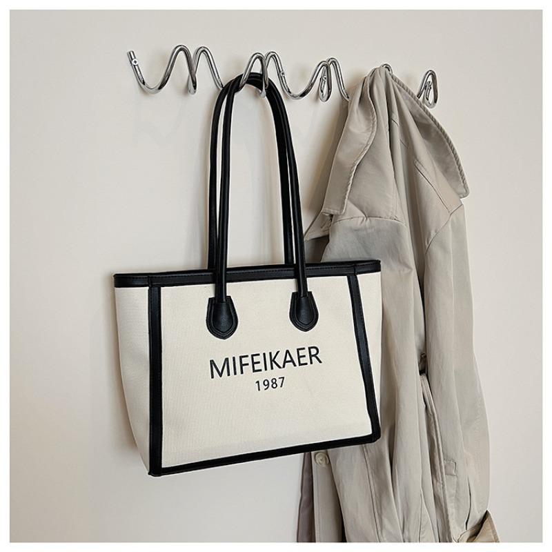 Large-capacity Commuter Tote Bag - Simple and Fashionable Single-shoulder Bag