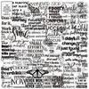 50 100Pcs Transparent Pt English Inspirational Short Sentence Stickers Tablet Diary Guitar Decorative Stickers