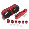 Aluminum Twin Dual Fuel Pump 044 Mounting Bracket Dual Double Twin External Fuel Pump Bracket