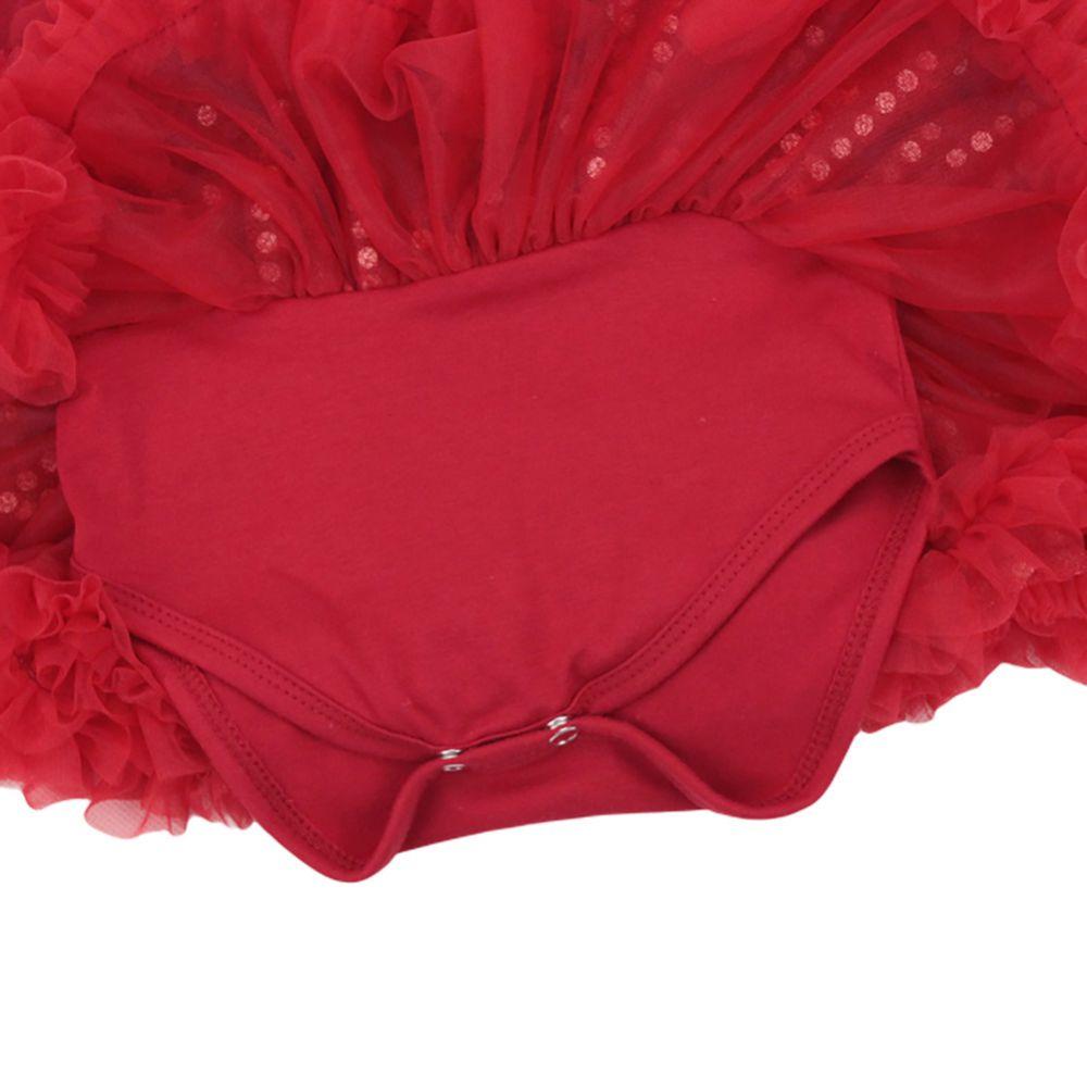 Baby Girls Christmas Outfits 4pcs Suit Newborn Romper Tutu Dress Headband Leg Warmer Shoes Toddler Clothes
