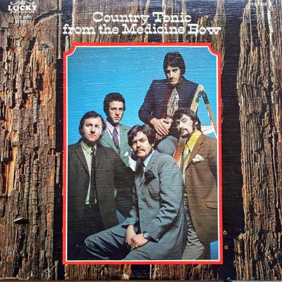 LP Record MEDICINE BOW - Country Tonic from the Medicine Bow LUS3009 Lucky Records 1970 UK Country Used