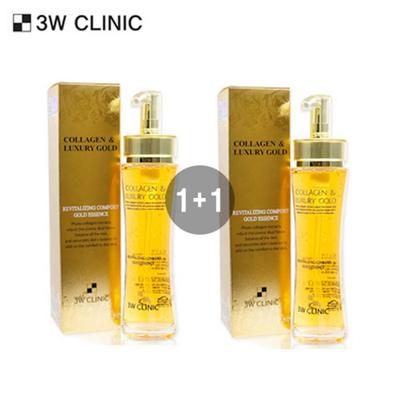 3W Clinic Collagen & Luxury Gold Essence 150 ml 1+1 plán, 2 jednotky