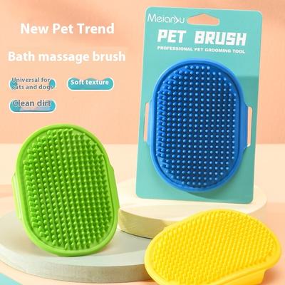 Pet Bath Massage Brush Multi-purpose Portable Easy To Clean Special Cleaning Artifact for Dogs and Cats