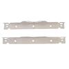 Wheel Alignment Tool Plate Stainless Steel Automotive Toe Alignment Tool with Hanging Holes 2 Measuring Tapes for UTV