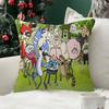 Regular Show Pillow Case For Home Bedroom Car Office Decoration Living Room Sofa Cushion Cover Suitable