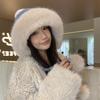 New Winter Warm Ear Protection Lei Feng Hat Women's Cold and Windproof Fleece Thickened Wool Hat