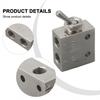 1.35MPa Pneumatic Valve 2 Position 3 Way NC/NO Common