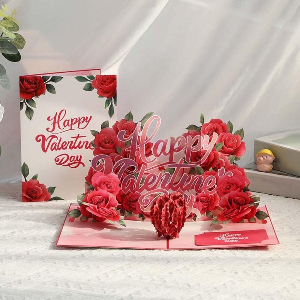 Party Invitation Valentine's Day Greetings Card Paper Confession of Love Artifact  Wedding