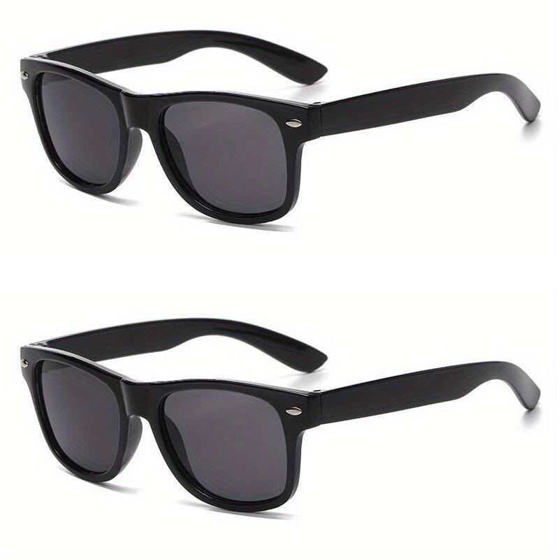 1/2 шт. большие квадратные ночные очки мужские спортивные очки ночного видения унисекс — фото 14