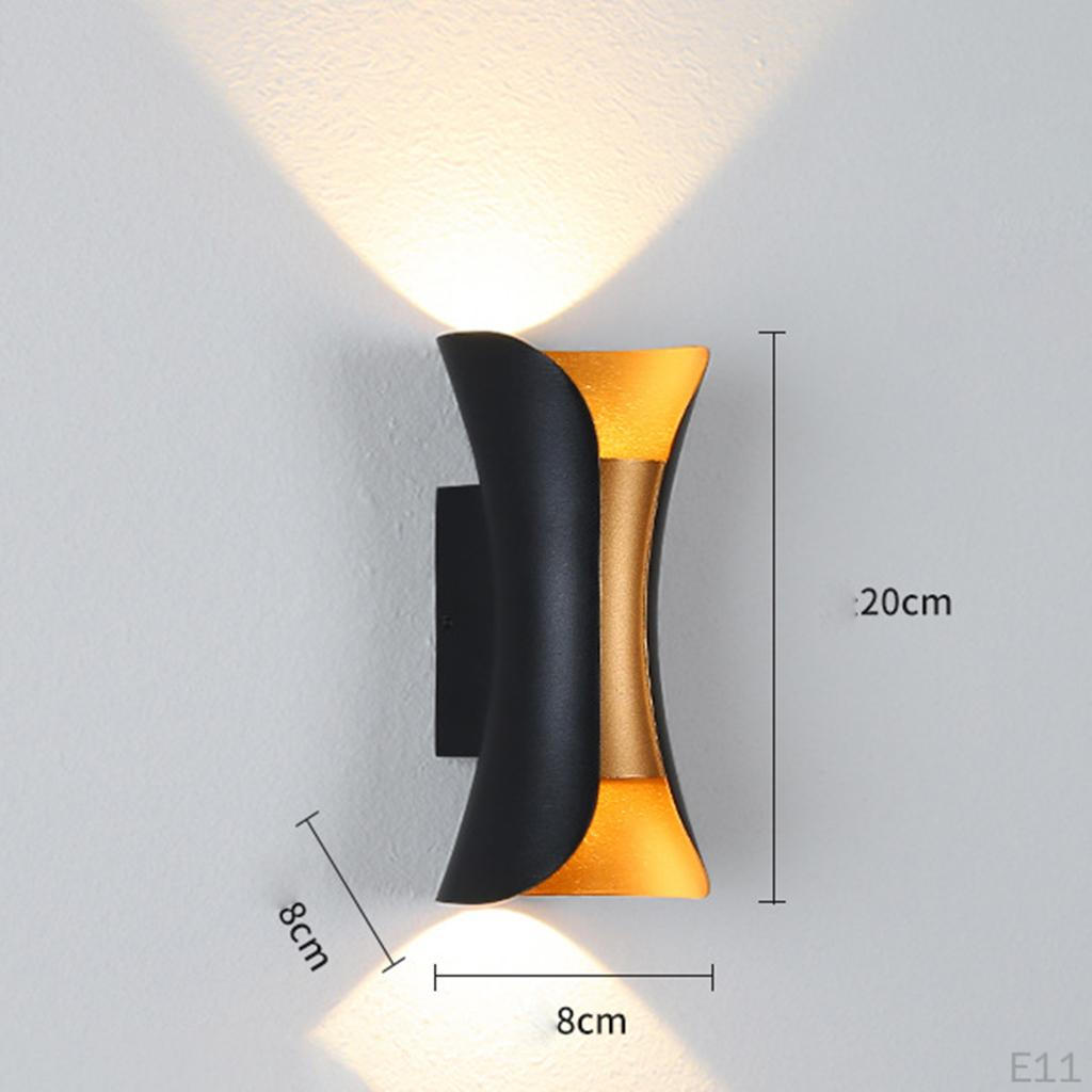 Down Wall Sconce Mounted Lighting Waterproof Modern Fixture Lamps Lights for Indoor Stair