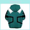 No Boku New Hoodie Casual Hooded Anime 3d Pullover Sweater