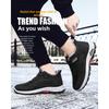 Winter New Durable and Comfortable Walking Shoes  Warm and Comfortable with Thickened Fleece Velcro Men's Snow Boots