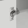 Wall Mounted Corner Cabinet PORTO Grey Sonoma 57 X 57 X 80 Cm