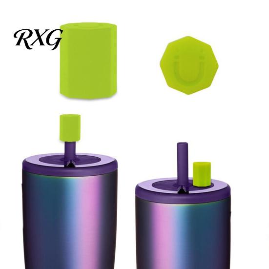 Straw Covers with Magnets Magnetic Cover, Silicone Leakproof Cap, Not Easy to Protection Accessories Lose Design, Dust And Reusable Protector