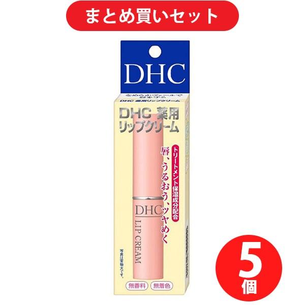 

[Raku raku Cart in] DHC Лечебный бальзам для губ 1,5 г x 5 шт.